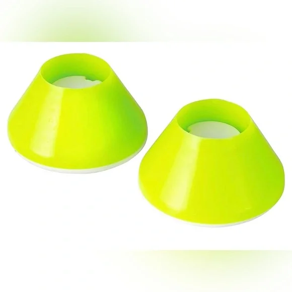Walker Rollator Coasters Pads by HealthSmart fits 1” leg,  bright color. NIP - Picture 3 of 6